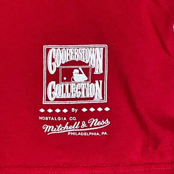 Mitchell & Ness Boston Red Sox Mens XL T-Shirt Cooperstown MLB Genuine Baseball - Picture 4 of 12